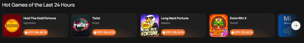 Flagman Casino Heiße Spiele